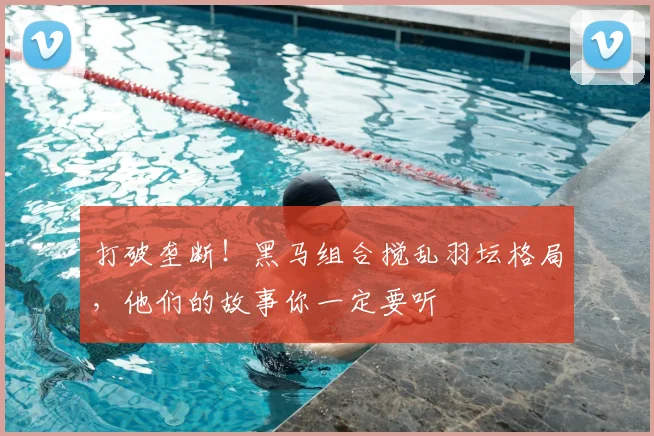 打破垄断!黑马组合搅乱羽坛格局,他们的故事你一定要听